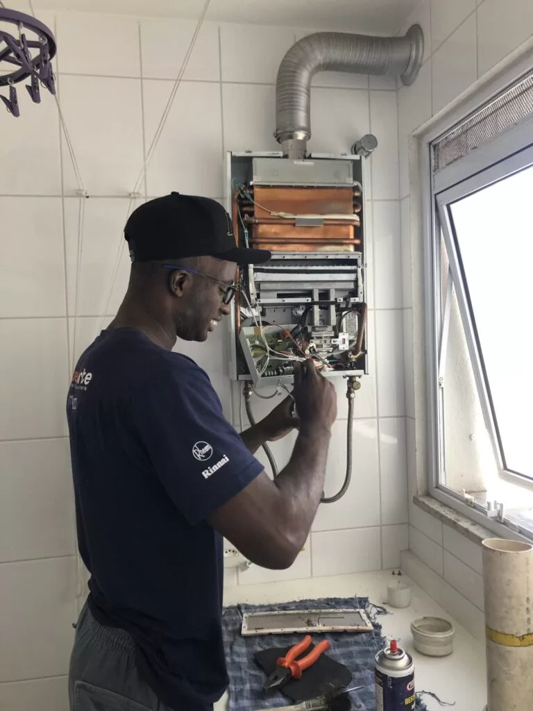 visita técnica para aquecedores a gás