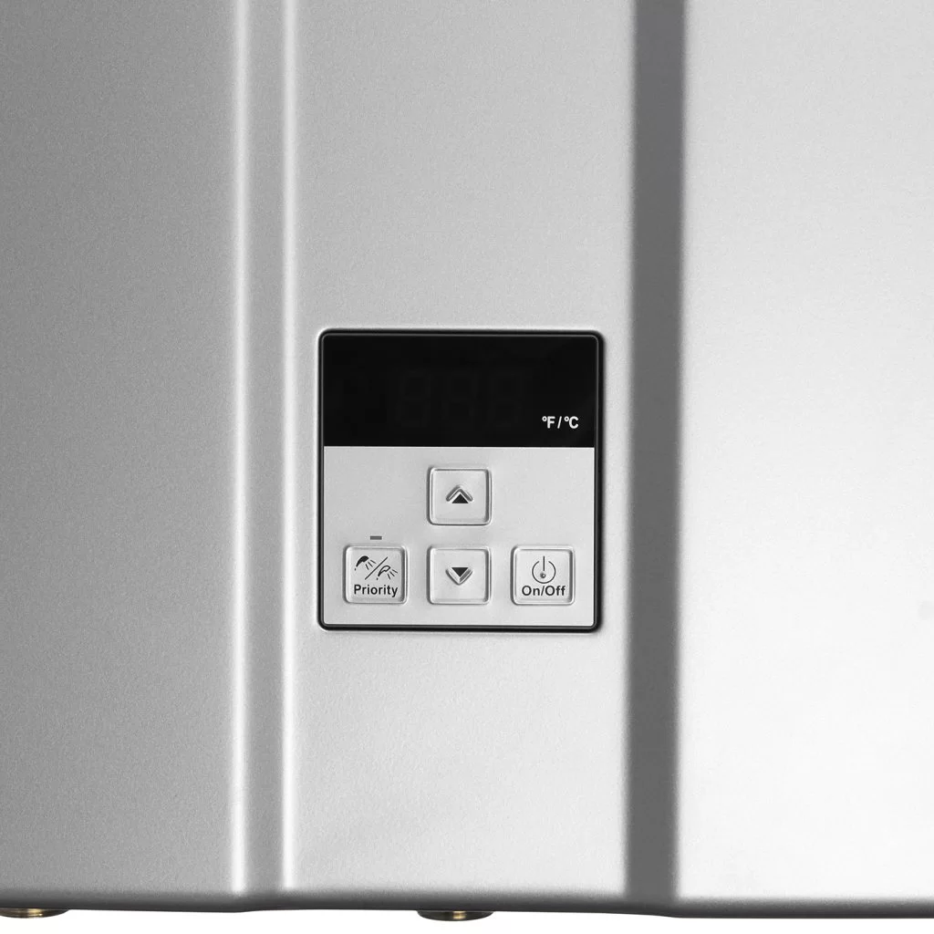 painel de aquecedor de água a gás com alta eficiência energética C40